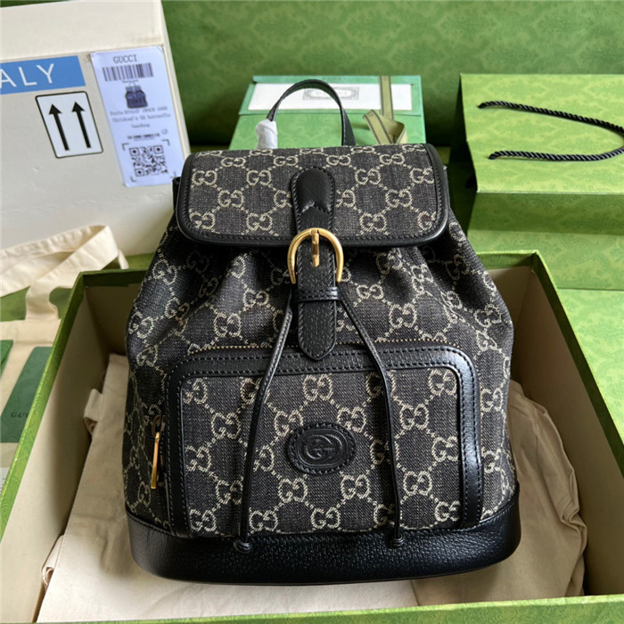 [GUCCI-구찌] 인터로킹 G 백팩