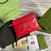 [GUCCI-구찌] GG 마몽 마트라셰 지퍼 카드지갑