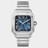 [CARTIER-까르띠에] santos -산토스 블루다이얼 39.8MM