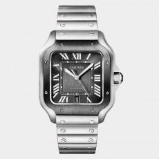 [CARTIER-까르띠에] santos -산토스 블랙 다이얼 39.8MM