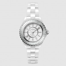 [CHANEL-샤넬] [j12] 바게트 다이아몬드 베젤 워치 칼리버 33MM 오토매틱