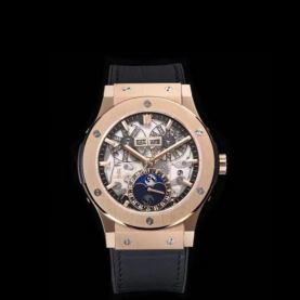 [HUBLOT-위블로] 에어로퓨전 문페이즈 킹 골드 42mm 사파이어 다이얼 오토매틱