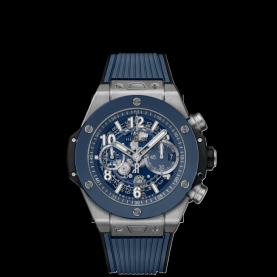 [HUBLOT-위블로] big bang-빅뱅 유니코 티타늄 블루 세라믹 45MM