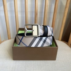 [BURBERRY-버버리] 체크 B 버클 벨트