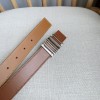 [LOEWE-로에베]  클래식 소가죽 기하학 벨트
