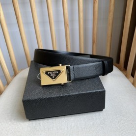 [PRADA-프라다] 남성 사피아노 자동 벨트