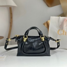 [CHLOE-끌로에] 샤이니 가죽 스몰 Paraty 24백