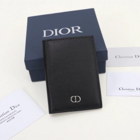 [DIOR-디올] CD Icon 버티컬 2단 카드 지갑