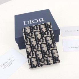 [DIOR-디올] 버티컬 2단 카드 지갑