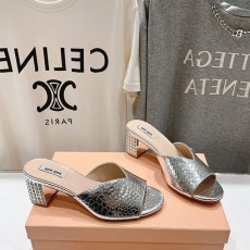 미우미우 MIUMIU 여성 슬리퍼