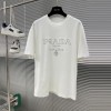 프라다 PRADA 남성 라운드 반팔