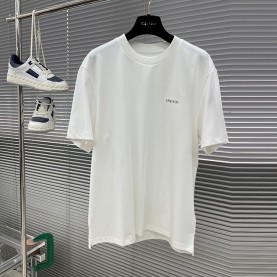 프라다 PRADA 남성 라운드 반팔