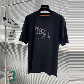 에르메스 Hermes 남성 라운드 반팔