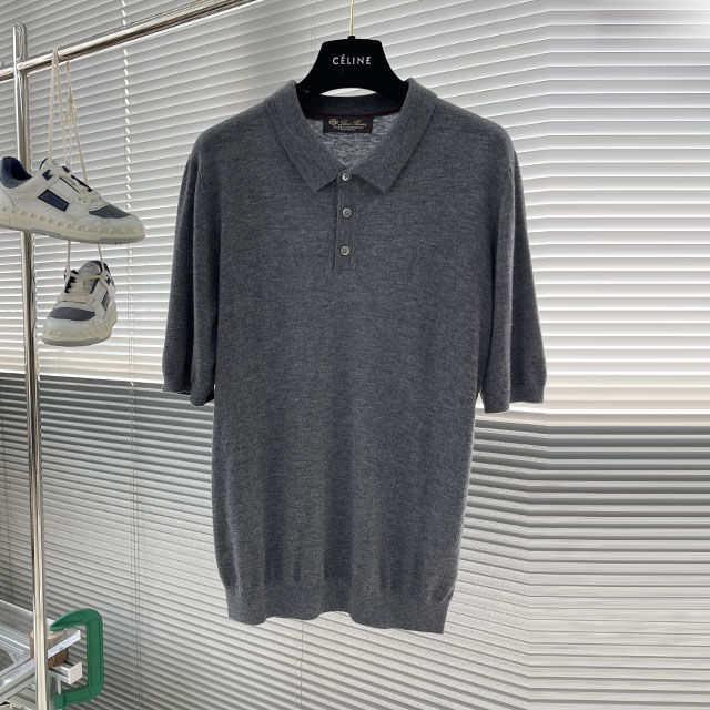 로로피아나 Loropiana 남성 폴로 니트 반팔