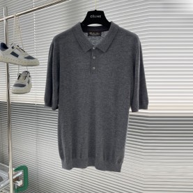 로로피아나 Loropiana 남성 폴로 니트 반팔