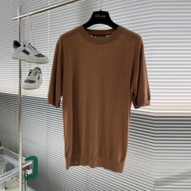 로로피아나 Loropiana 남성 니트 반팔