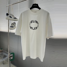셀린느 CELINE 남성 라운드 반팔