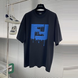 펜디 FENDI 남성 라운드 반팔