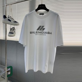 발렌시아가 Balenciaga 남성 라운드 반팔