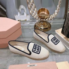 미우미우 MIUMIU 여성 슬립온
