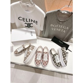셀린느 CELINE 여성 레이스업 스니커즈