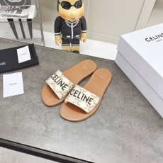 셀린느 CELINE 여성 트리오페 슬리퍼