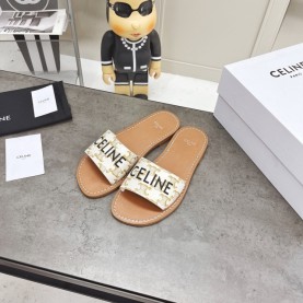 셀린느 CELINE 여성 트리오페 슬리퍼