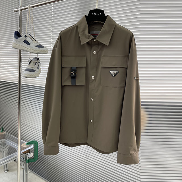 프라다 PRADA 남성 셔츠 자켓