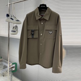 프라다 PRADA 남성 셔츠 자켓