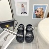 셀린느 CELINE 여성 벨크로 샌들