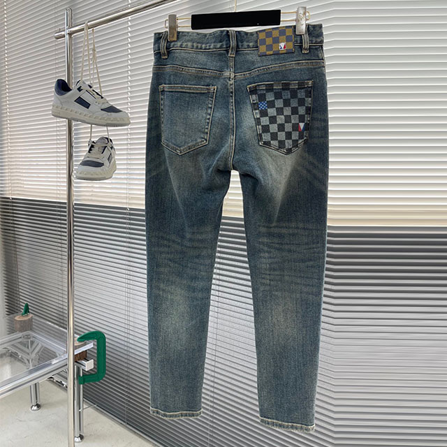 루이비통 LV 남성 데님 팬츠