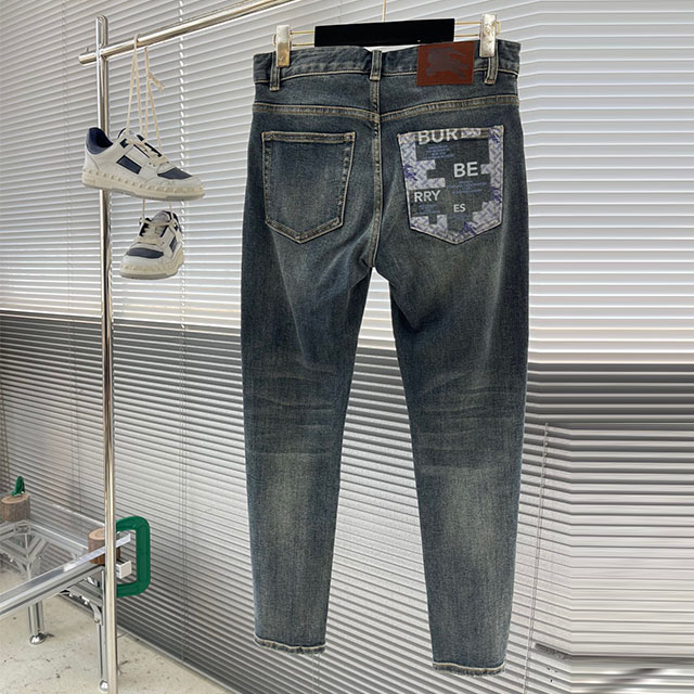버버리 BURBERRY 남성 데님 팬츠