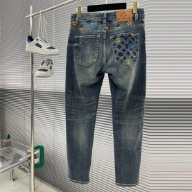 루이비통 LV 남성 데님 팬츠