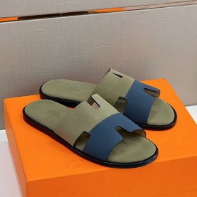 에르메스 HERMES 남성 이즈미르 슬리퍼