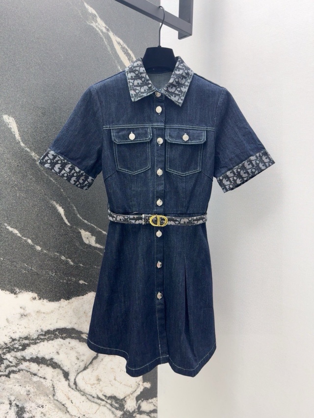 디올 DIOR 여성 데님 원피스