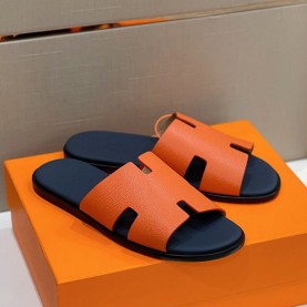 에르메스 HERMES 남성 이즈미르 슬리퍼