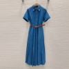미우미우 MIUMIU 여성 데님 원피스