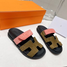 에르메스 HERMES 남여공용 시프레 슬리퍼
