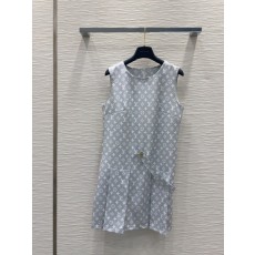 루이비통 LV 여성 민소매 원피스
