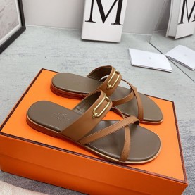 에르메스 HERMES 여성 슬라이드 슬리퍼
