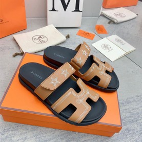 에르메스 HERMES 남여공용 시프레 슬리퍼