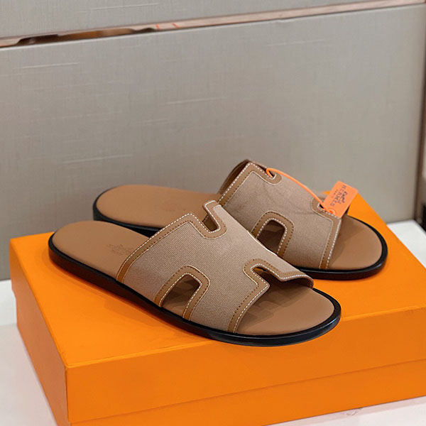 에르메스 HERMES 남성 이즈미르 슬리퍼
