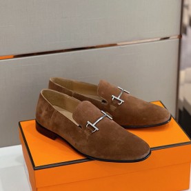 에르메스 HERMES 남성 더비슈즈