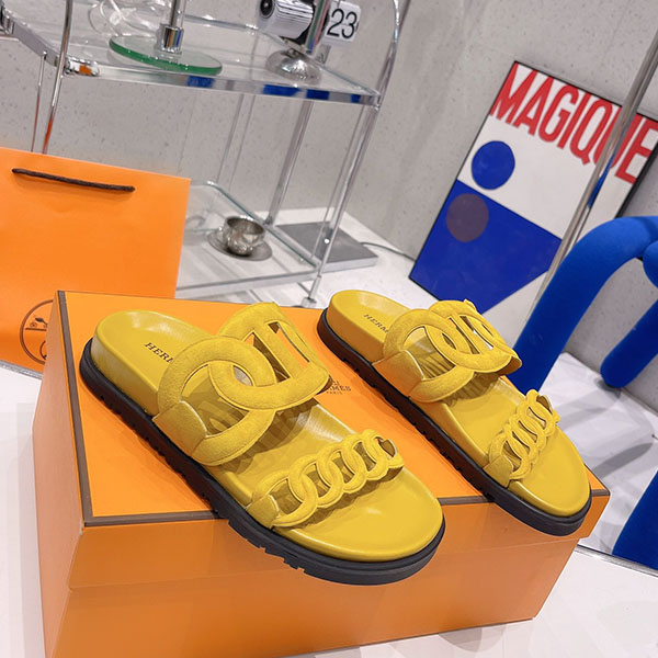 에르메스 HERMES 남여공용 엑스트라 슬리퍼