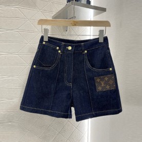 루이비통 LV 여성 데님 팬츠