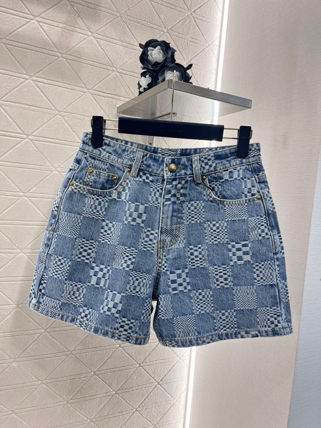 루이비통 LV 여성 데님 팬츠