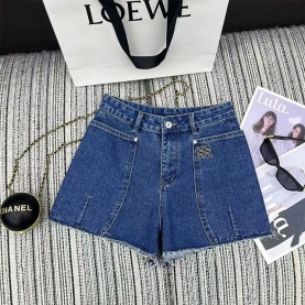 로에베 LOEWE 여성 데님 팬츠