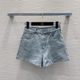 샤넬 CHANEL 여성 데님 팬츠