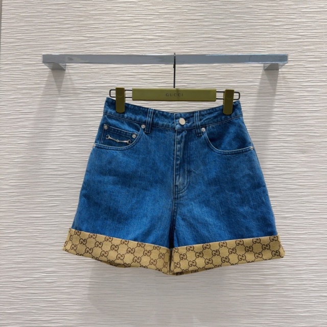 구찌 GUCCI 여성 데님 팬츠