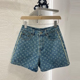 루이비통 LV 여성 데님 팬츠